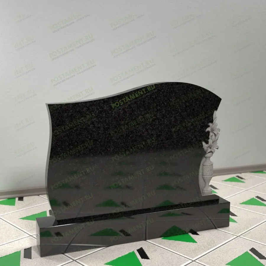 Памятник ваза с цветами 17695