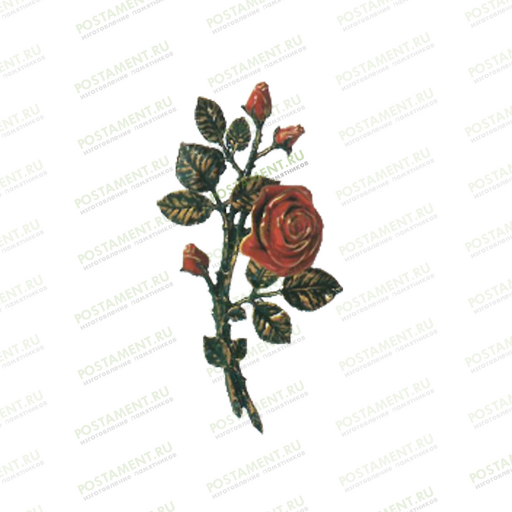 Розочка на памятник из бронзы 82041