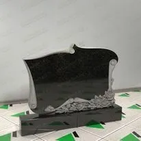 Памятник на могилу с розами № 17654