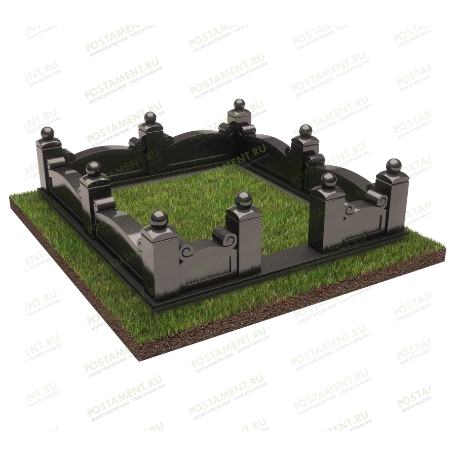 Цоколь из гранита 22150