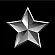 Звезда для нанесения на памятник 91526