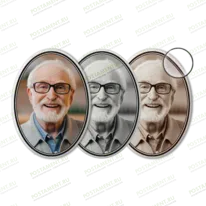 Керамика овал на памятник 91805