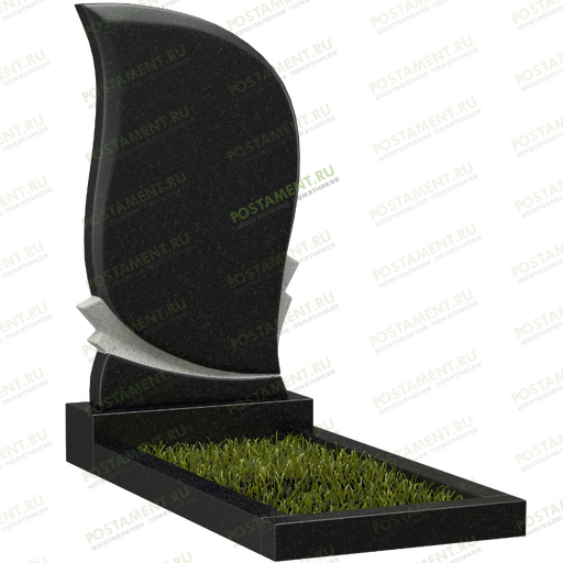 Стела в форме горящей свечи