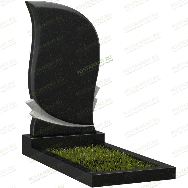 Стела в форме горящей свечи