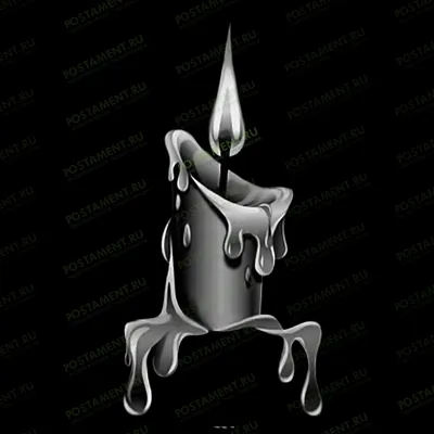 Картинка свечка на памятник 92010