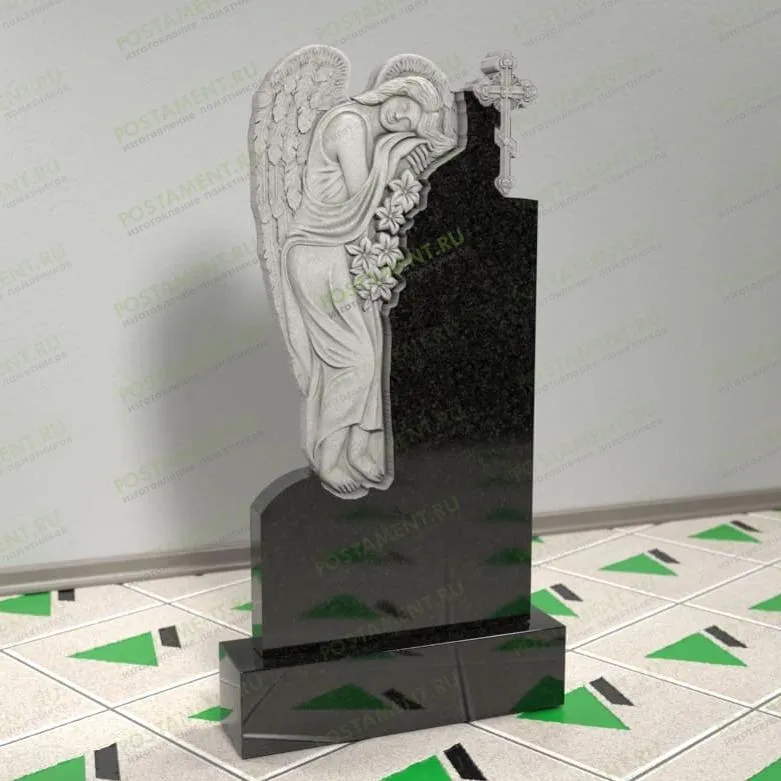 Памятник с ангелом 14338