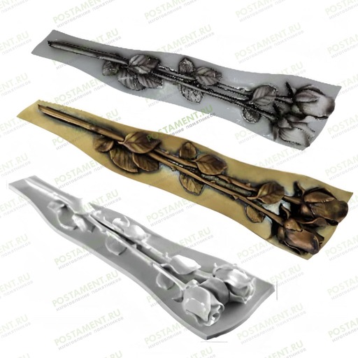 розы на памятник из акрила 82207