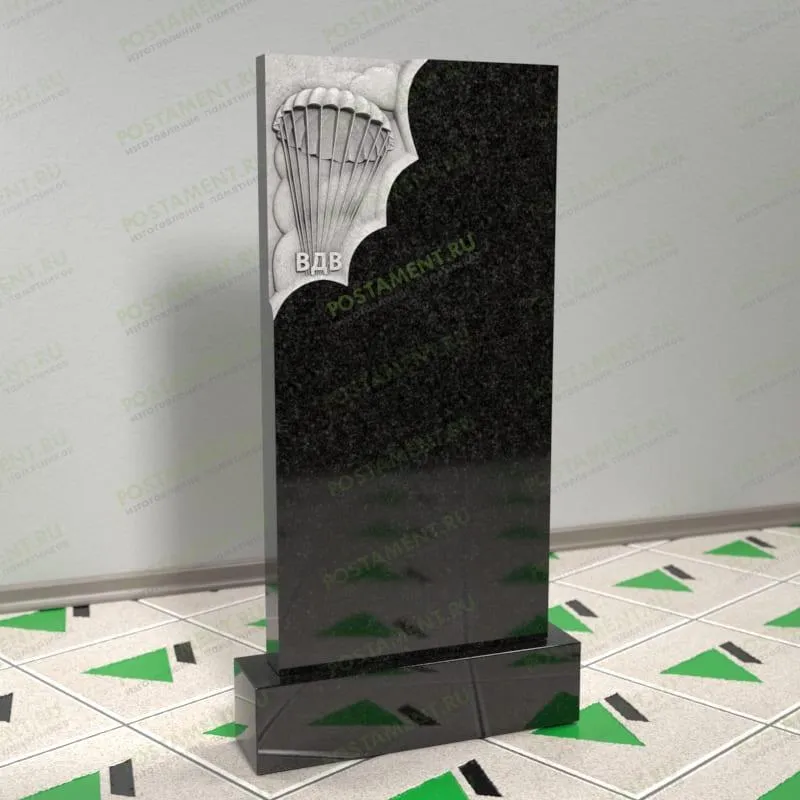 Памятник ВДВ с парашютом на могилу