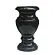 Ваза из чёрного гранита 41010