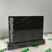 Памятник на могилу с розами № 17651