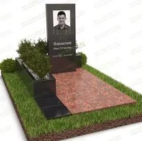 Мемориальный комплекс с высокой цветочницей № 18891