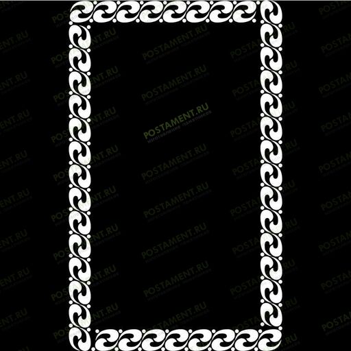 Рамка на памятник гравировка 91230