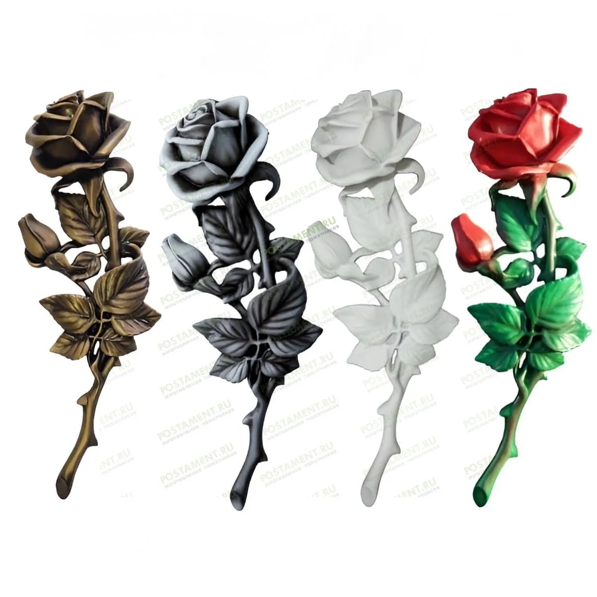 розы на памятник акриловые 82253