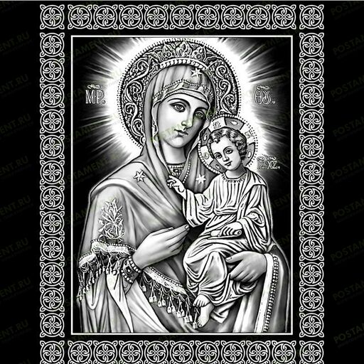 Икона Богородица на памятник 98031