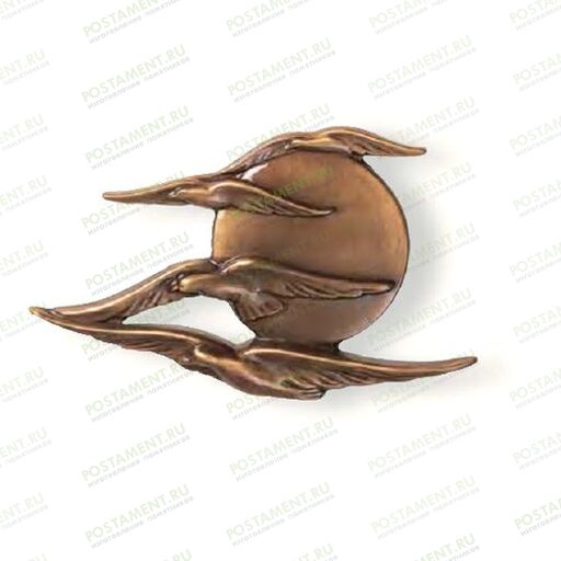 Чайки из бронзы на памятник 82097