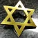 Звезда Давида из бронзы на памятник