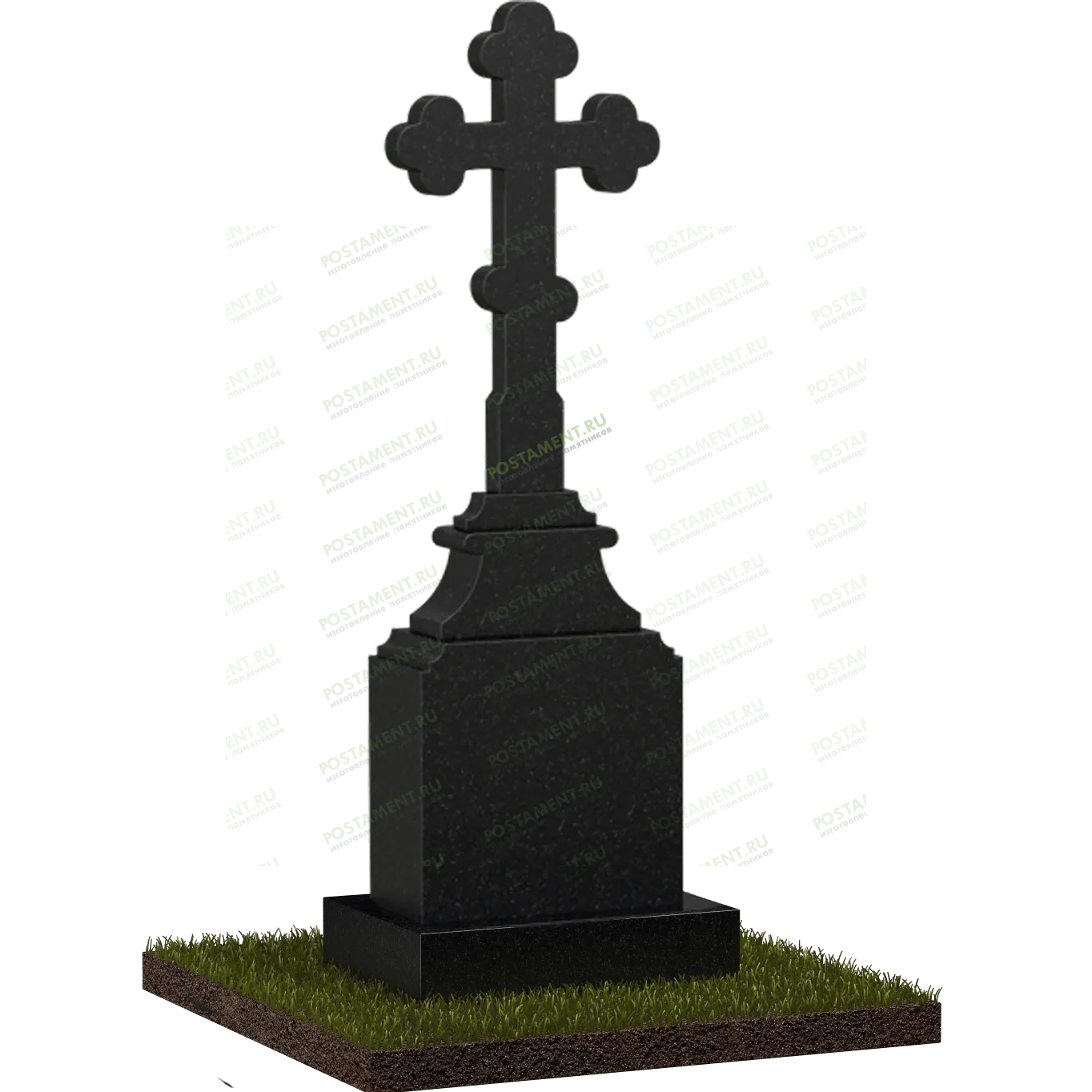 Голгофа-минарет с крестом на могилу