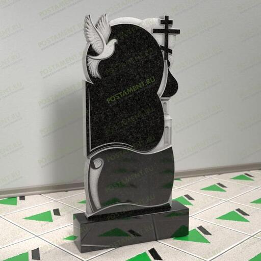 Памятник с куполами на могилу 12732