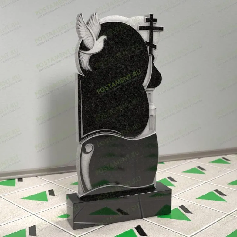 Памятник с куполами на могилу 12732