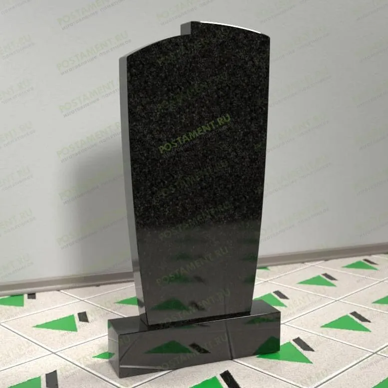 Памятник гранитный зауженный книзу