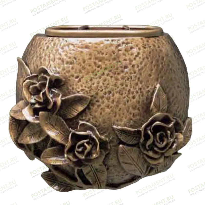 Вазон из бронзы на памятник 82134