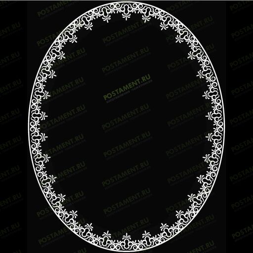 Рамка на памятник гравировка 91252