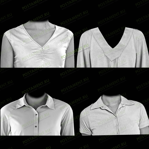 Женская одежда на памятник