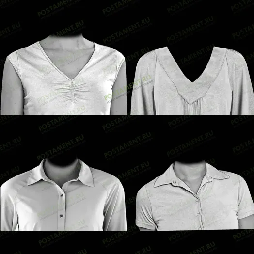 Женская одежда на памятник