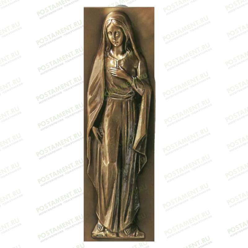 Образ Богородицы из бронзы на памятник 82011