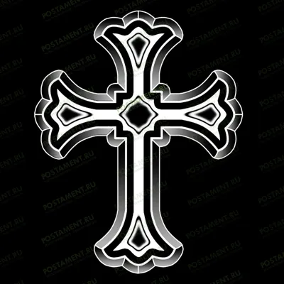 Крест простой на памятник 93030