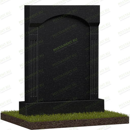 Арка с пилястрами и карнизом на могилу