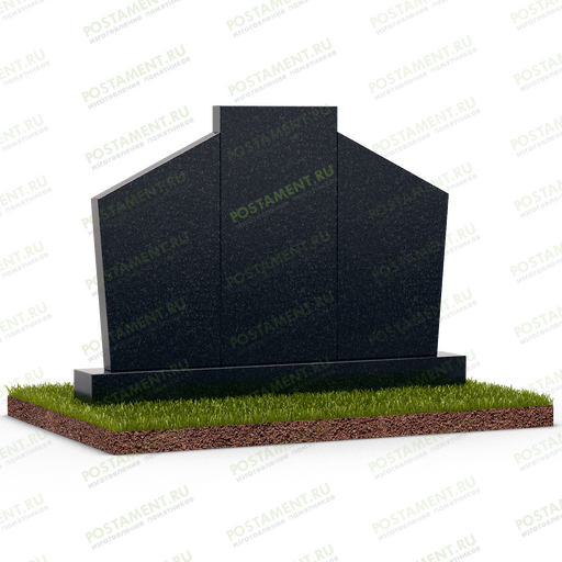 Семейный памятник из 3 стел 