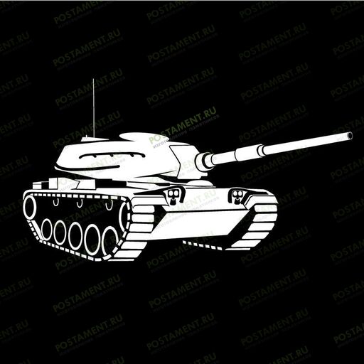 Гравировка танка на памятник 91519