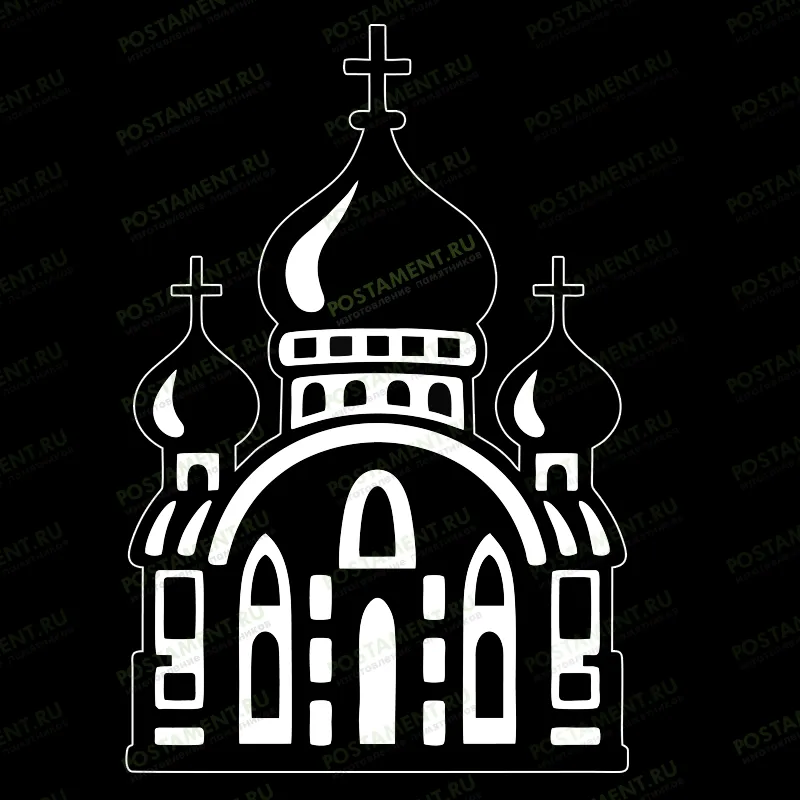 Храм для изображения на памятнике 91330