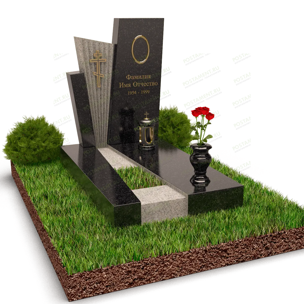 Маленький комплекс из гранита 18889