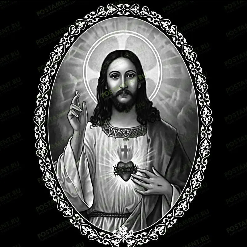 Икона Иисус на надгробие 98038
