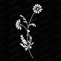 Виньетка с цветами 96028