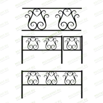 Ограда кованая 32014