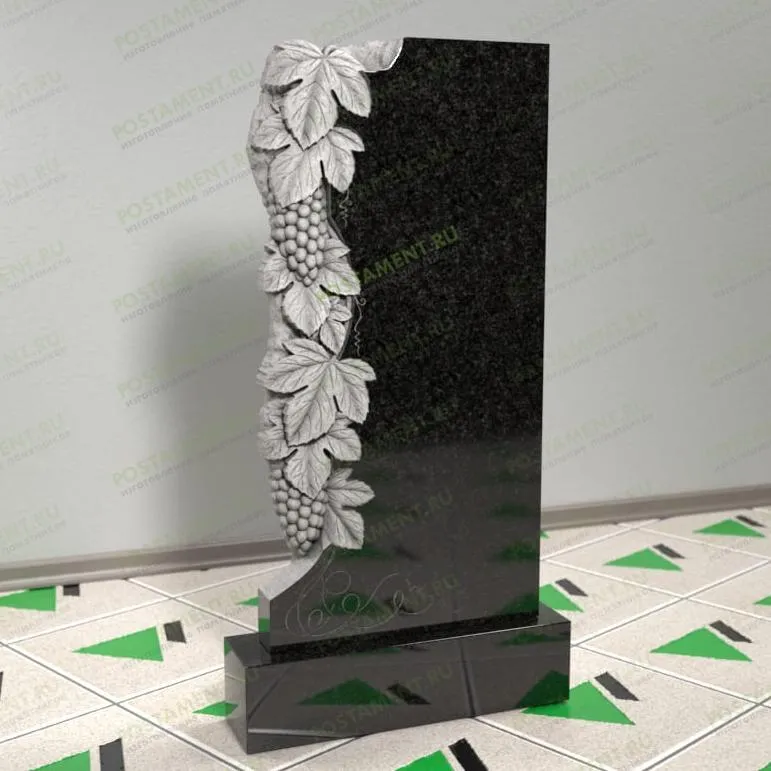 Памятник с виноградом на могилу 12604