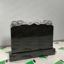 Памятник на могилу с розами № 17656