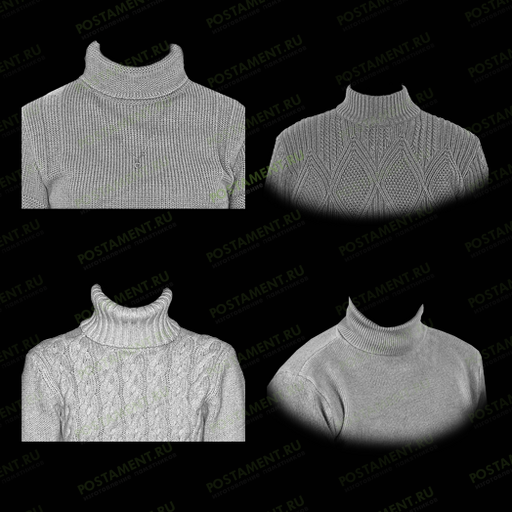 Водолазка на памятник женщине