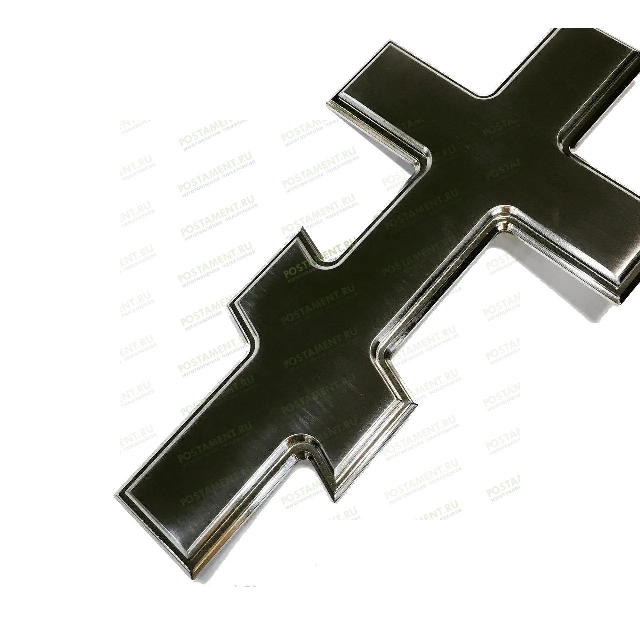 Крест восмиконечный из нержавеющей стали 82193