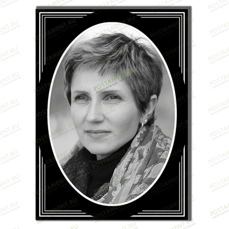 Фото металлическое на памятник 91874