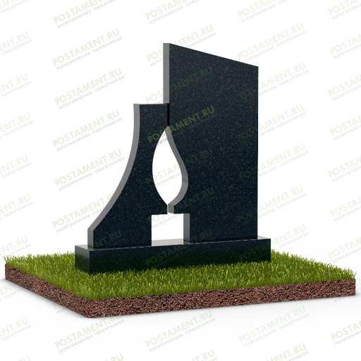 Памятник свеча на могилу на просвет