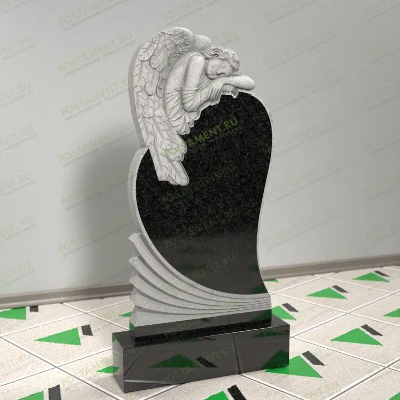 Памятник с ангелом 14136
