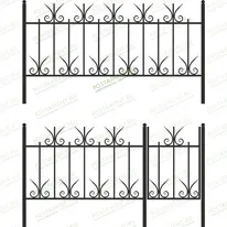 Ограда высокая 33012