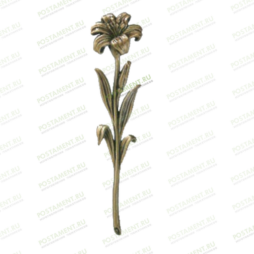 Лилия бронзовая на памятник 82055