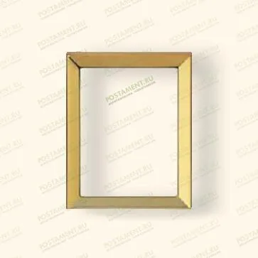 Рамка бронзовая на памятник 82171