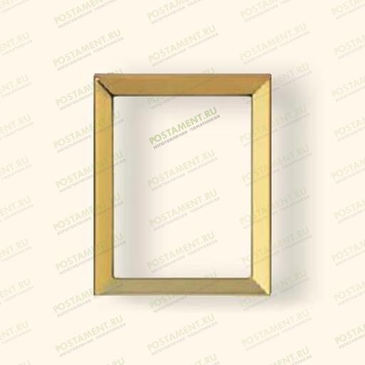 Рамка бронзовая на памятник 82171