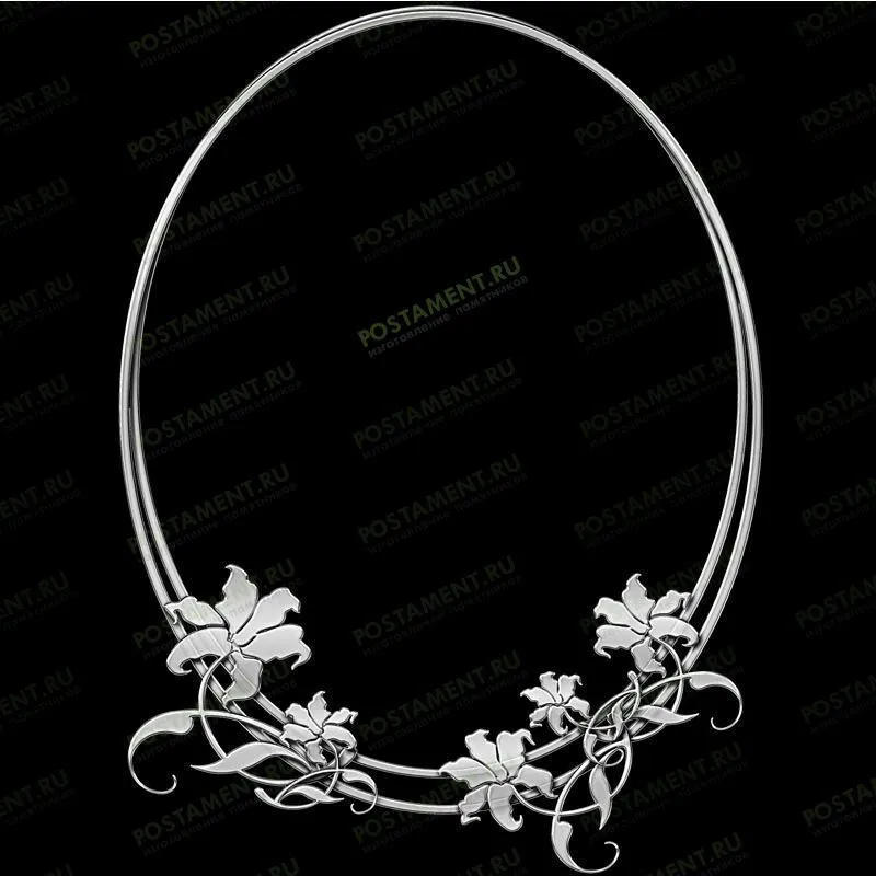 Рамка на памятник гравировка 91261